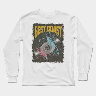 Best Coast Vintage Vynil Long Sleeve T-Shirt